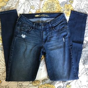 Old Navy The Rockstar Mid-Rise Jeans (Blue)✨